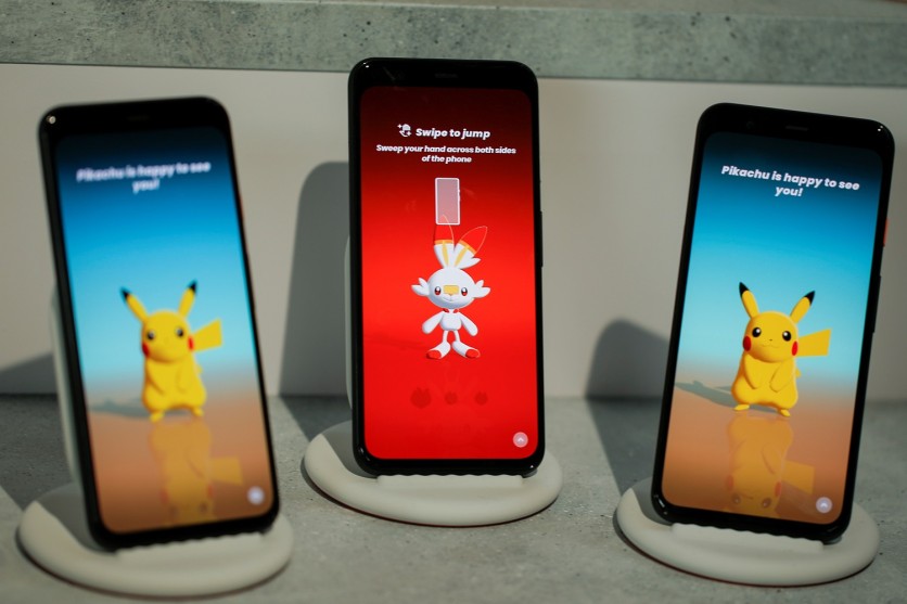 The new Google Pixel 4 smartphones a