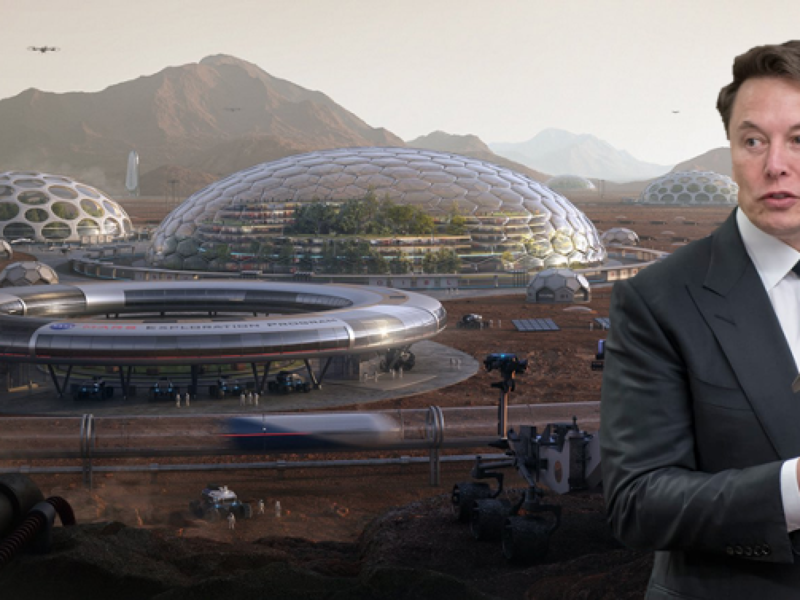 Elon Musk: 'First Mars City' Construction Happening Within 2020 Decade, Not 2054