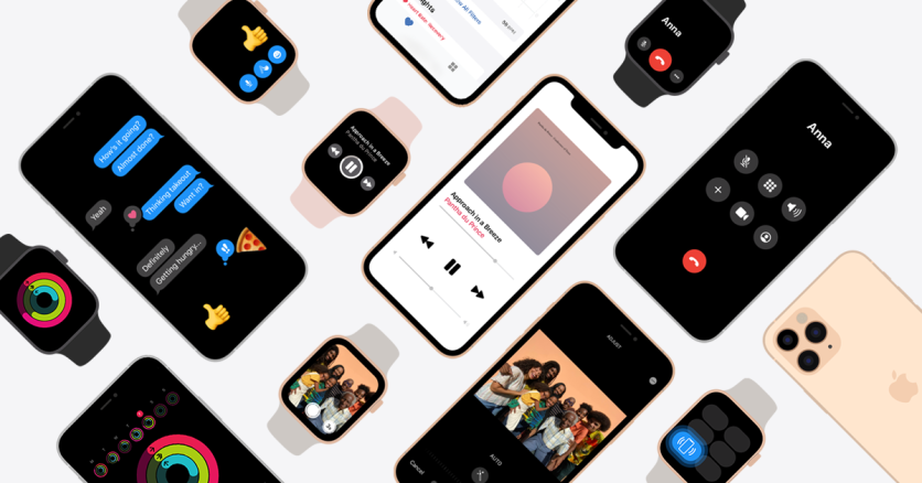 Apple Watch and iPhone