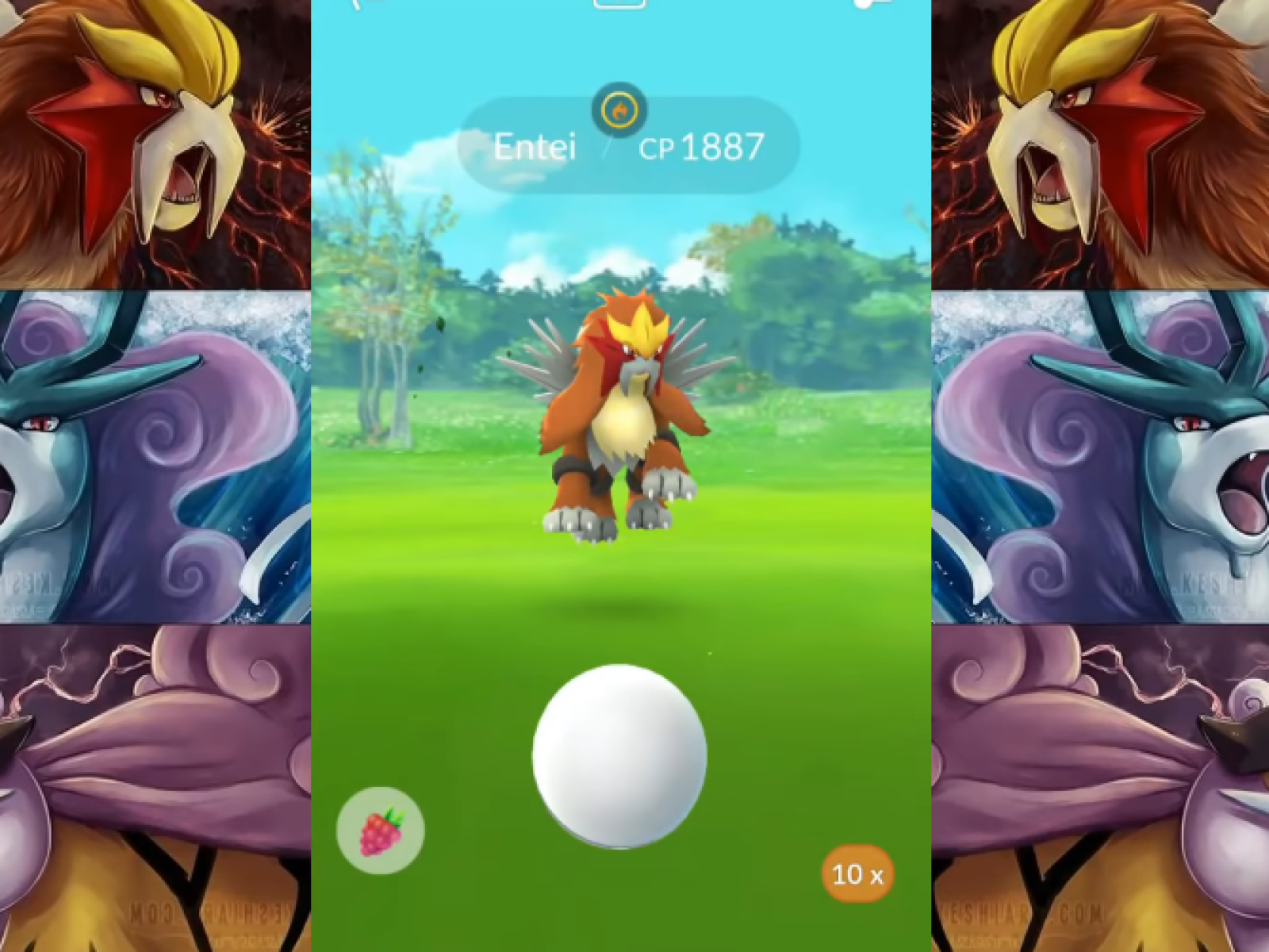 Entei Size Evolucao Entei