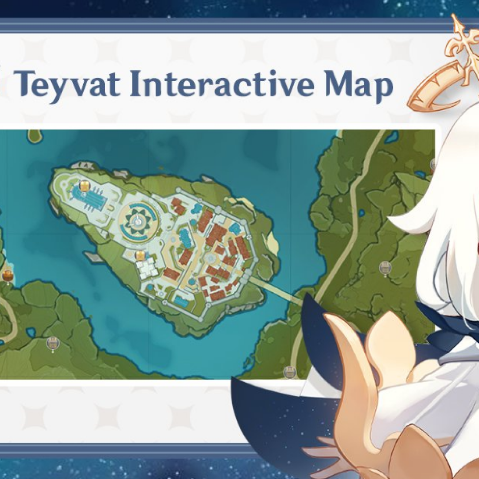 Interation Map Genshin Impact Interactive World Map Genshin Impact World Map So
