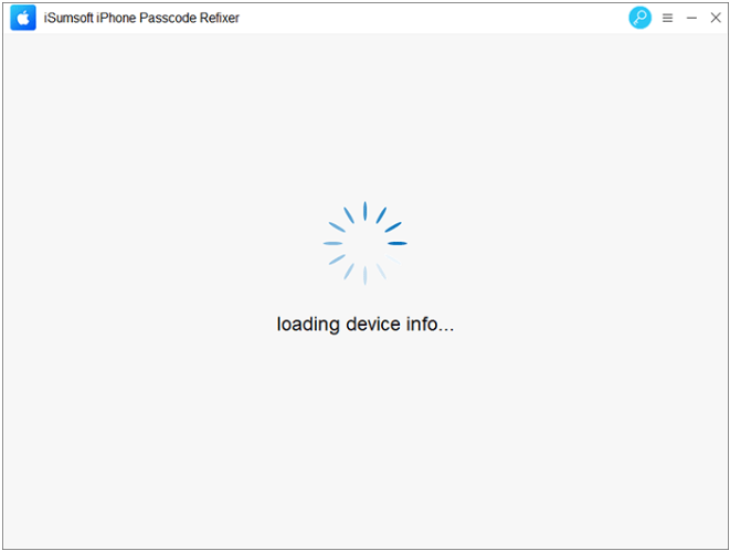 iSumsoft iPhone Passcode Refixer