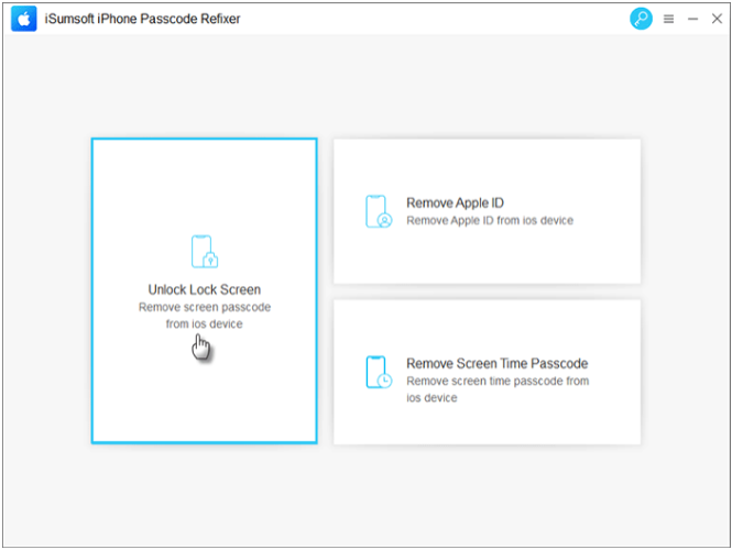 iSumsoft iPhone Passcode Refixer