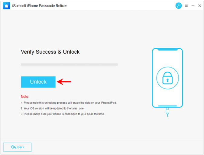 iSumsoft iPhone Passcode Refixer