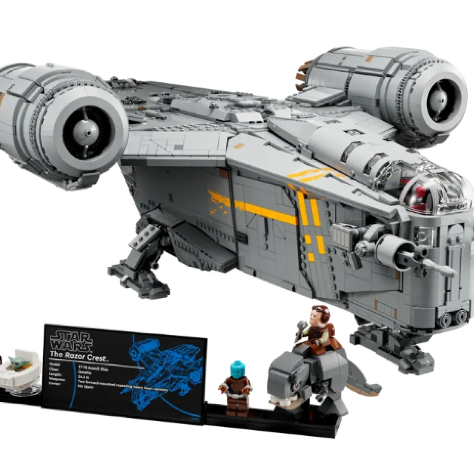 Star Wars The Mandalorian Razer Crest USC LEGO Set to Launch 6 187 Pieces at 599.99