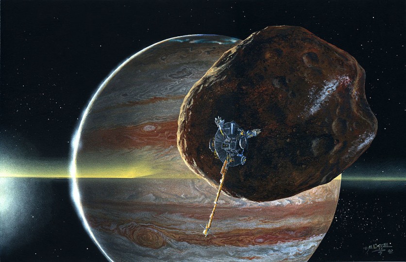 Jovian Moon Discovered By Galileo May Be Full Of Holes