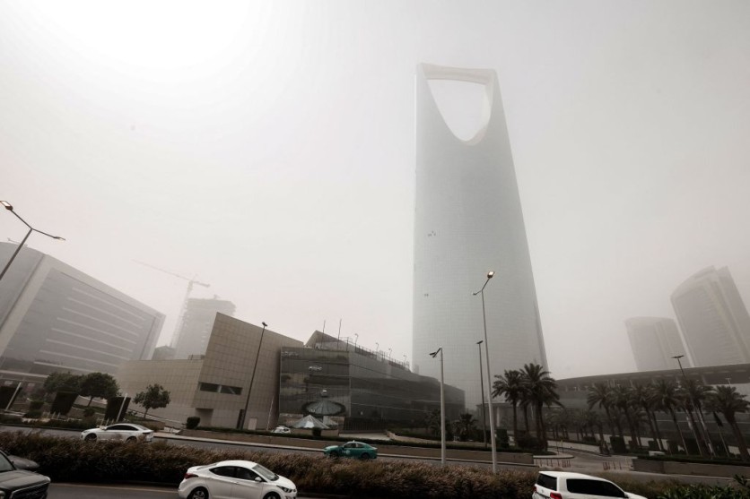 SAUDI-WEATHER-STORM-DUST