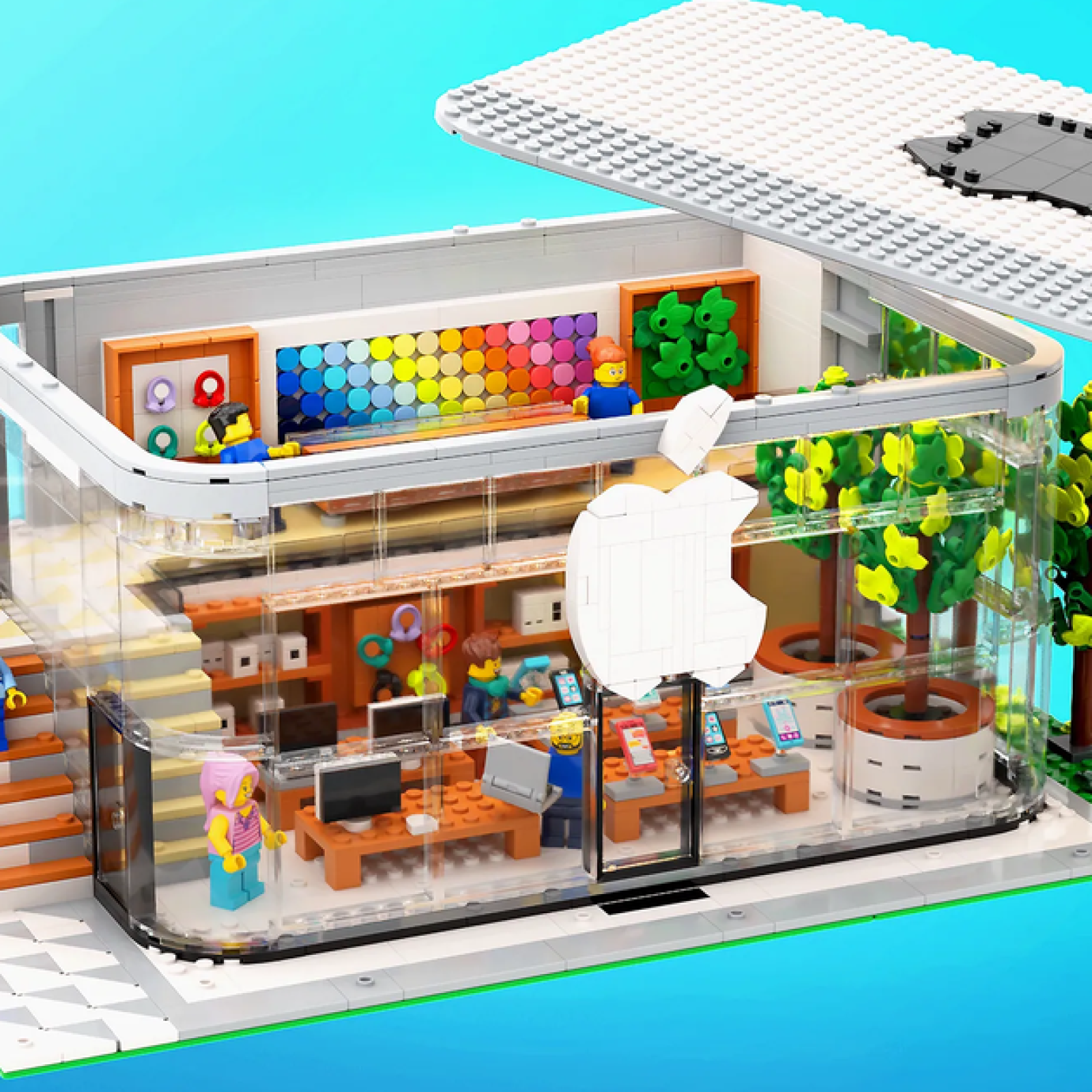 Apple store lego sale