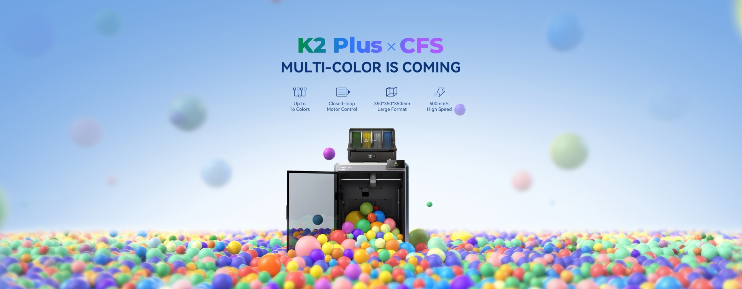 K2 Plus Presale: Creality Announces Pre-Sale Of The K2 Plus X CFS Combo ...