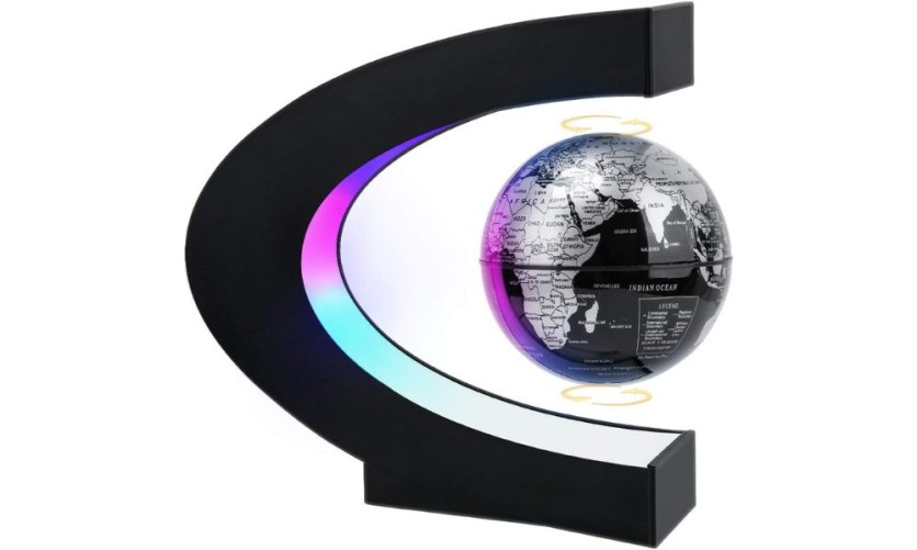 MOKOQI 磁悬浮地球仪带 LED 灯