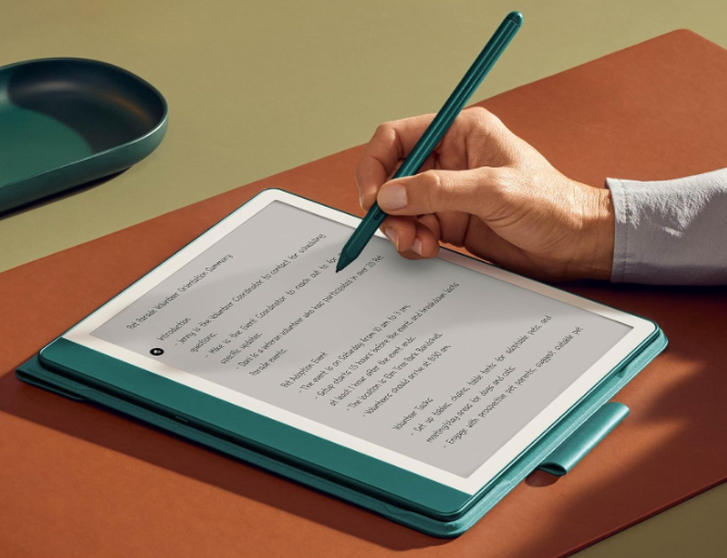 Amazon Kindle Scribe：具有知名功能的人工智慧電子書