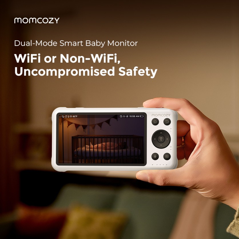 Momcozy 5-Inch Dual-Mode Smart Baby Monitor