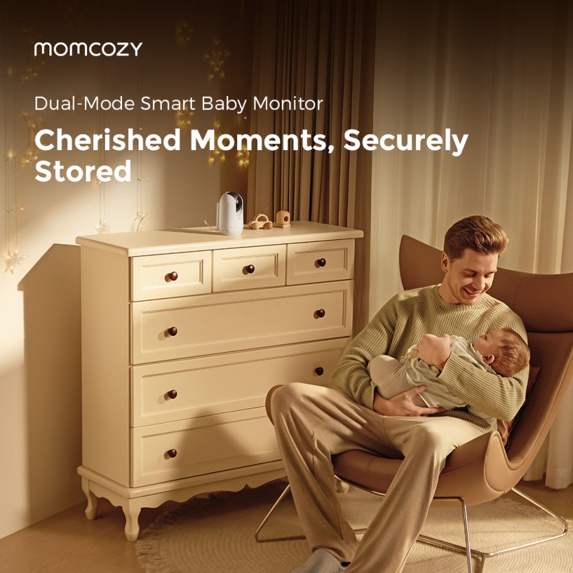 Momcozy 5-Inch Dual-Mode Smart Baby Monitor