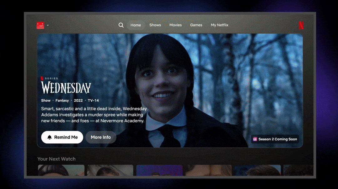 Netflix interface changes