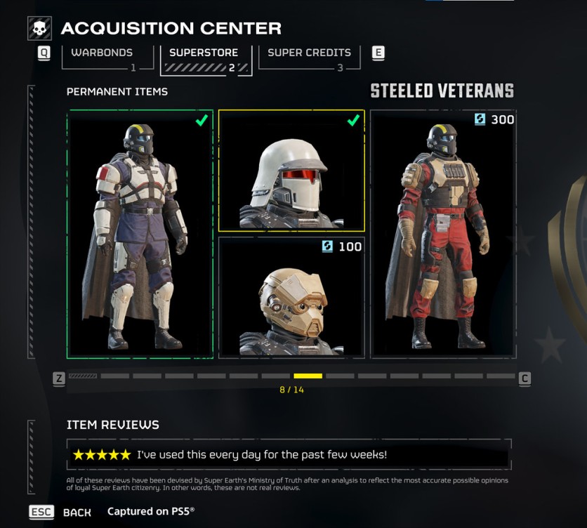 New Acquisition Center