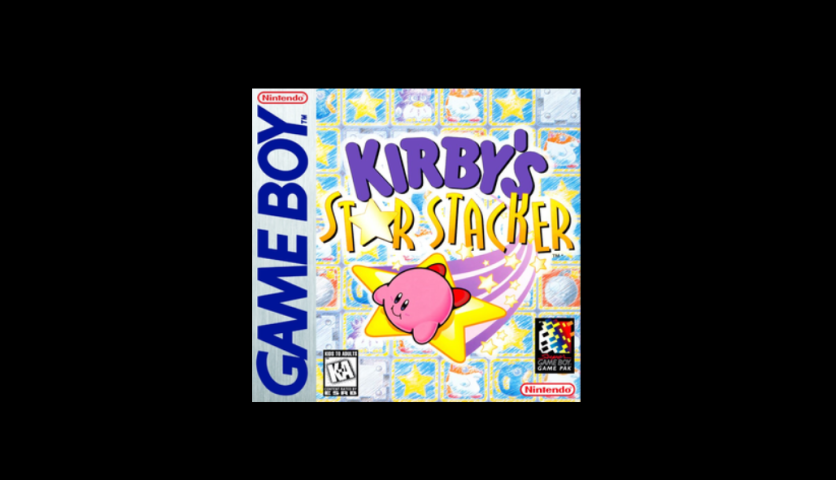 Kirby's Star Stacker box cover