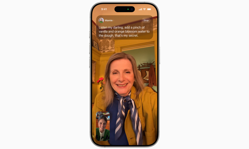 iOS 26 live voicemail transcription during video call