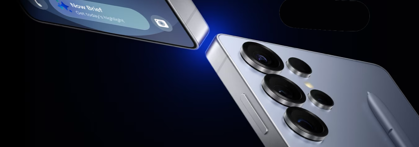 Galaxy phone with advanced rear AI cameras