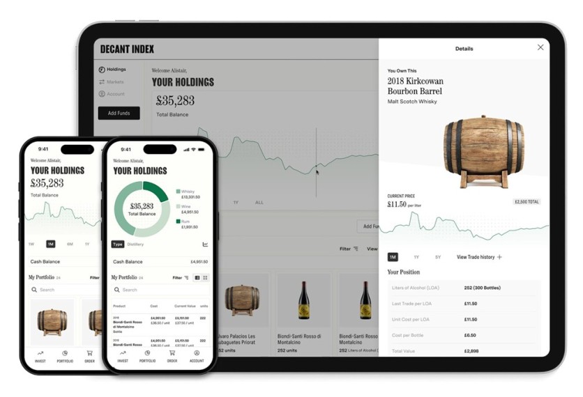 Decant Index Marketplace