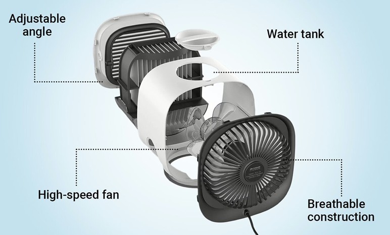 AiraBreeze Portable Air Cooler