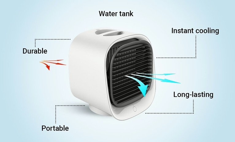 AiraBreeze Portable Air Cooler