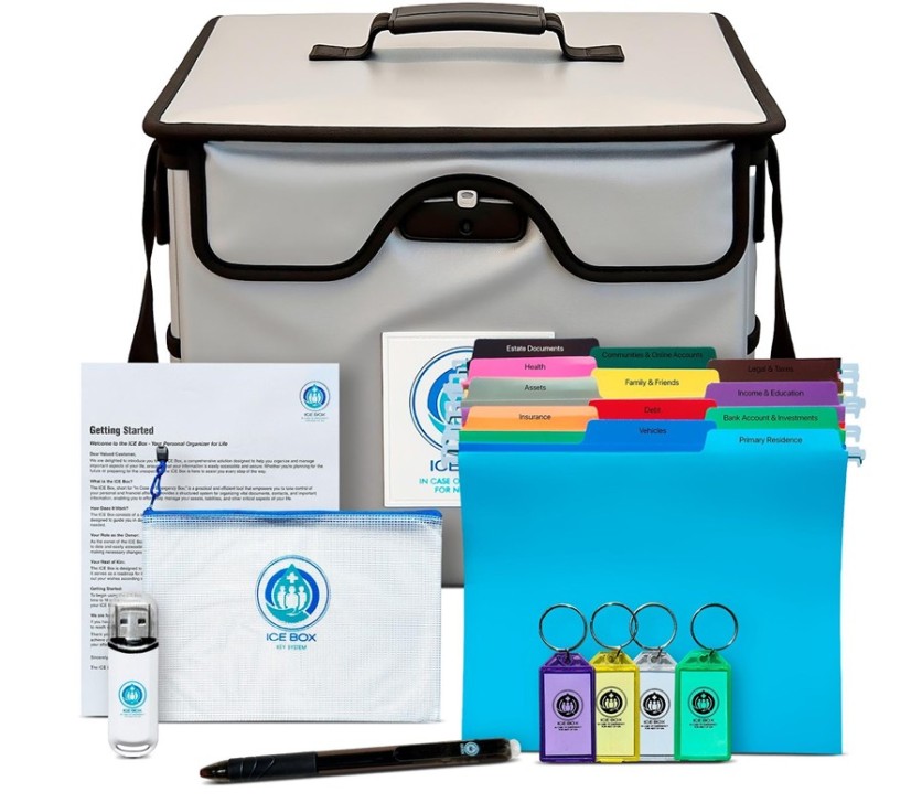 ICE Box Organizer