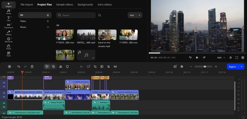 Build the rough cut