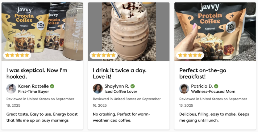 Javvy Protein Coffee