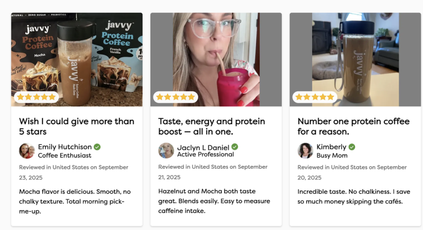 Javvy Protein Coffee