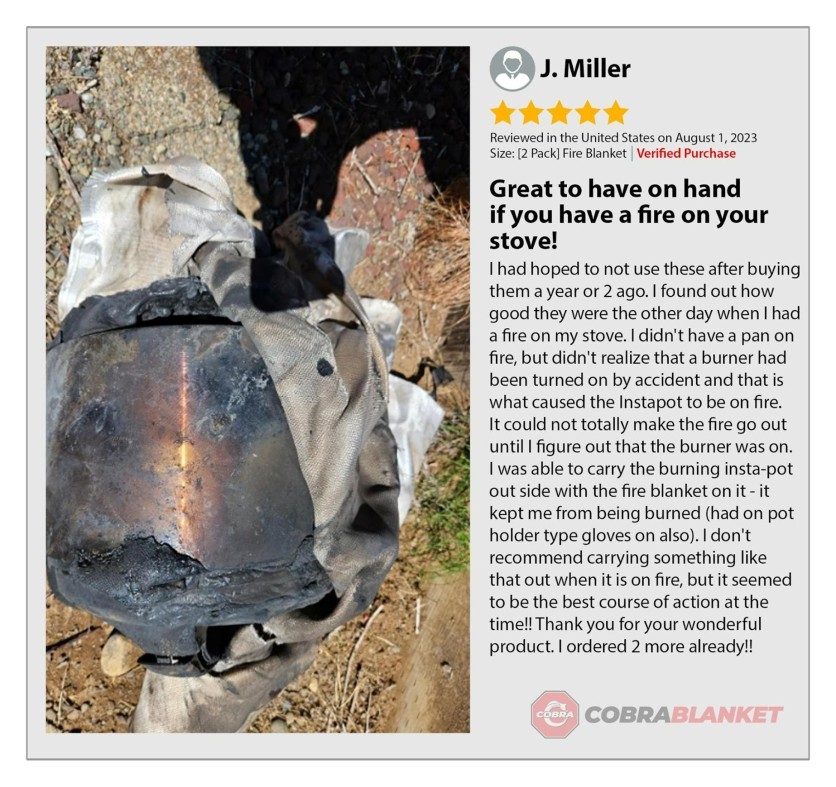 Cobra Fire Blanket