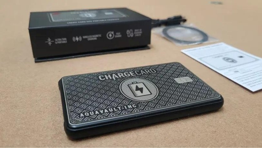 AquaVault Inc. ChargeCard Wireless