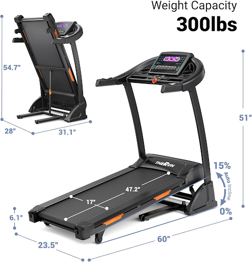 THERUN Foldable Treadmill Review: 15% Auto-Incline at Home