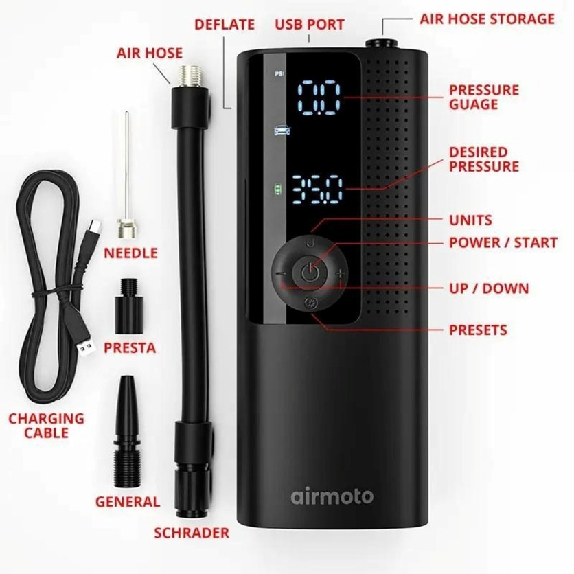 Airmoto Portable Air Pump