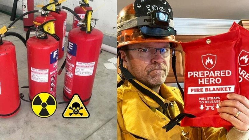 Prepared Hero Fire Blanket