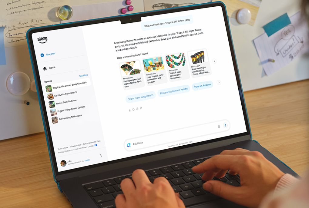 Alexa+ Is Amazon's Answer to OpenAI's ChatGPT, Google's Gemini—Now Available via Web