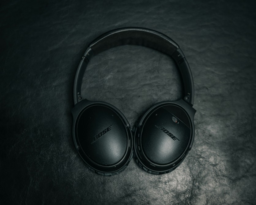 Black Wireless Headset