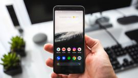 Person Holding Smartphone