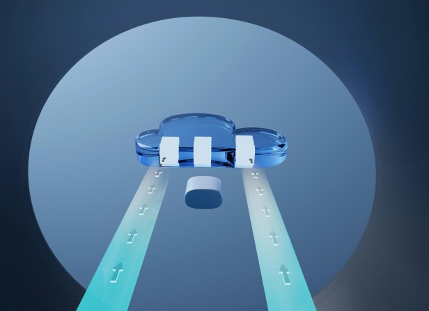 Cloud Storage Security Illustration