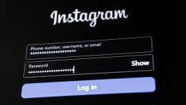 Instagram Log in Page