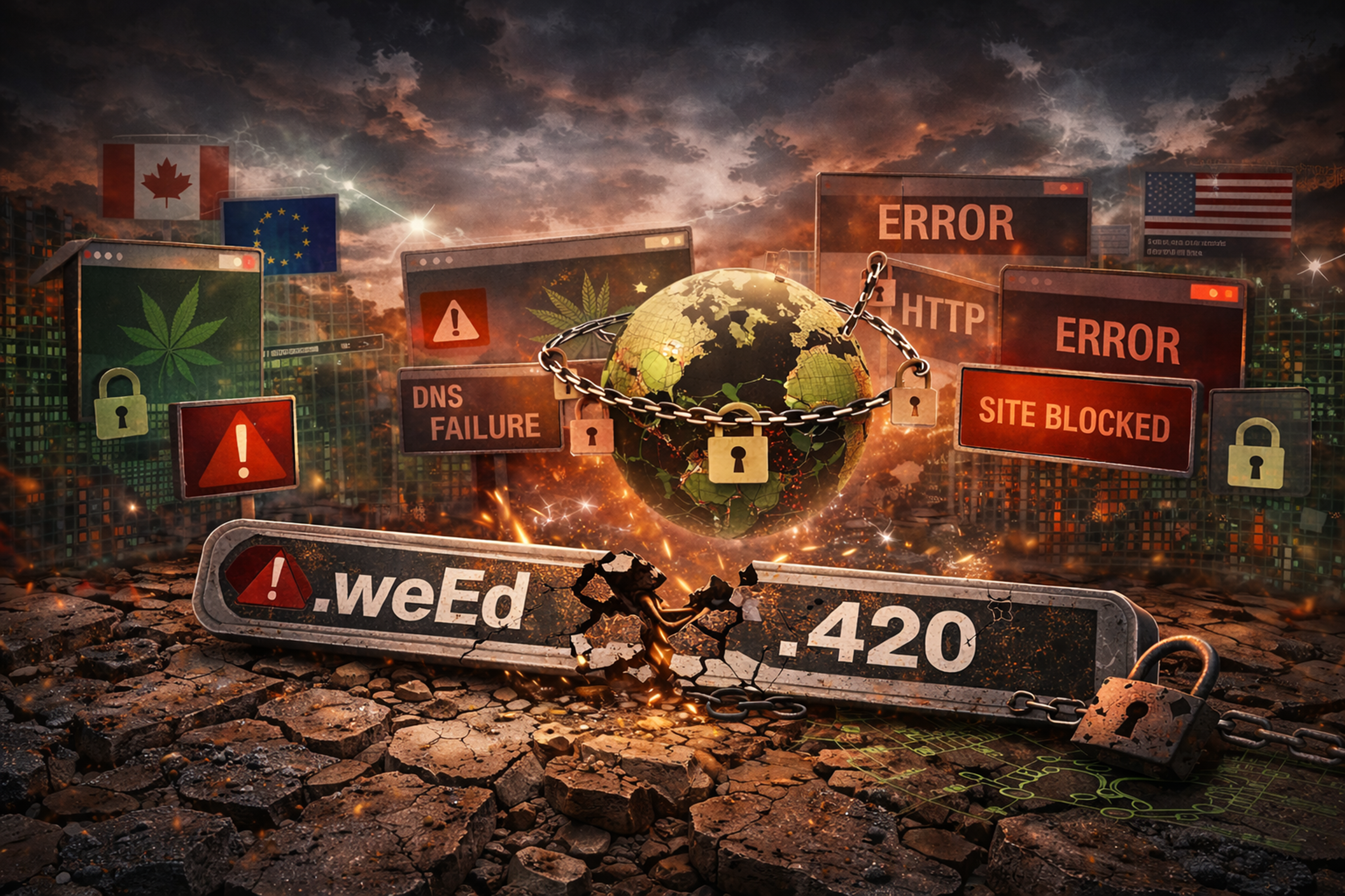 Global Cannabis Commerce Faces Rising Domain Infrastructure Risks as Regulations Fragment