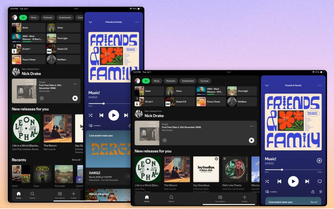 Spotify Tablet Update 2026: New IPad, Android UI Redesign Boosts Music Discovery, Video Experience