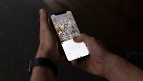 Person Holding Smartphone