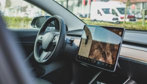 Electric Car Interior