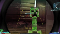 Minecraft Creeper in Borderlands 2