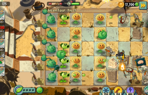 Plants vs Zombies 2 In Game Footage