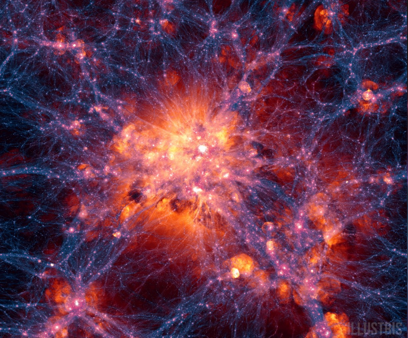 VLT Captures First Resolved Image of a Cosmic Filament - and It Matches the Simulations Exactly