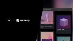 Runway enables next-generation content creation with AI and Vercel