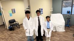 Pictured Left to Right: Dhilen, Aviraj, and Brijen Soin