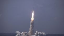 European Space Agency (ESA) Vega-C rocket during its launch at