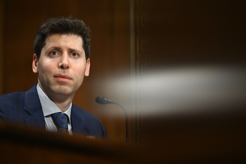 Samuel Altman, CEO of OpenAI, testifies during a Senate Judiciary